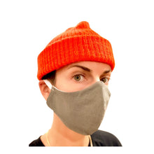 Load image into Gallery viewer, Grey Hemp Mask