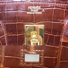 Load image into Gallery viewer, Birkin 35cm Brown Crocodile