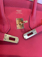 Load image into Gallery viewer, Hermès Birkin 25cm Geranium