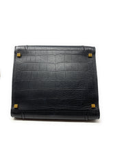 Load image into Gallery viewer, Celine Black Croc