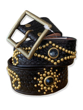Load image into Gallery viewer, Dove Overall Leather Belt
